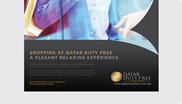 QATAR DUTY FREE Brand Template